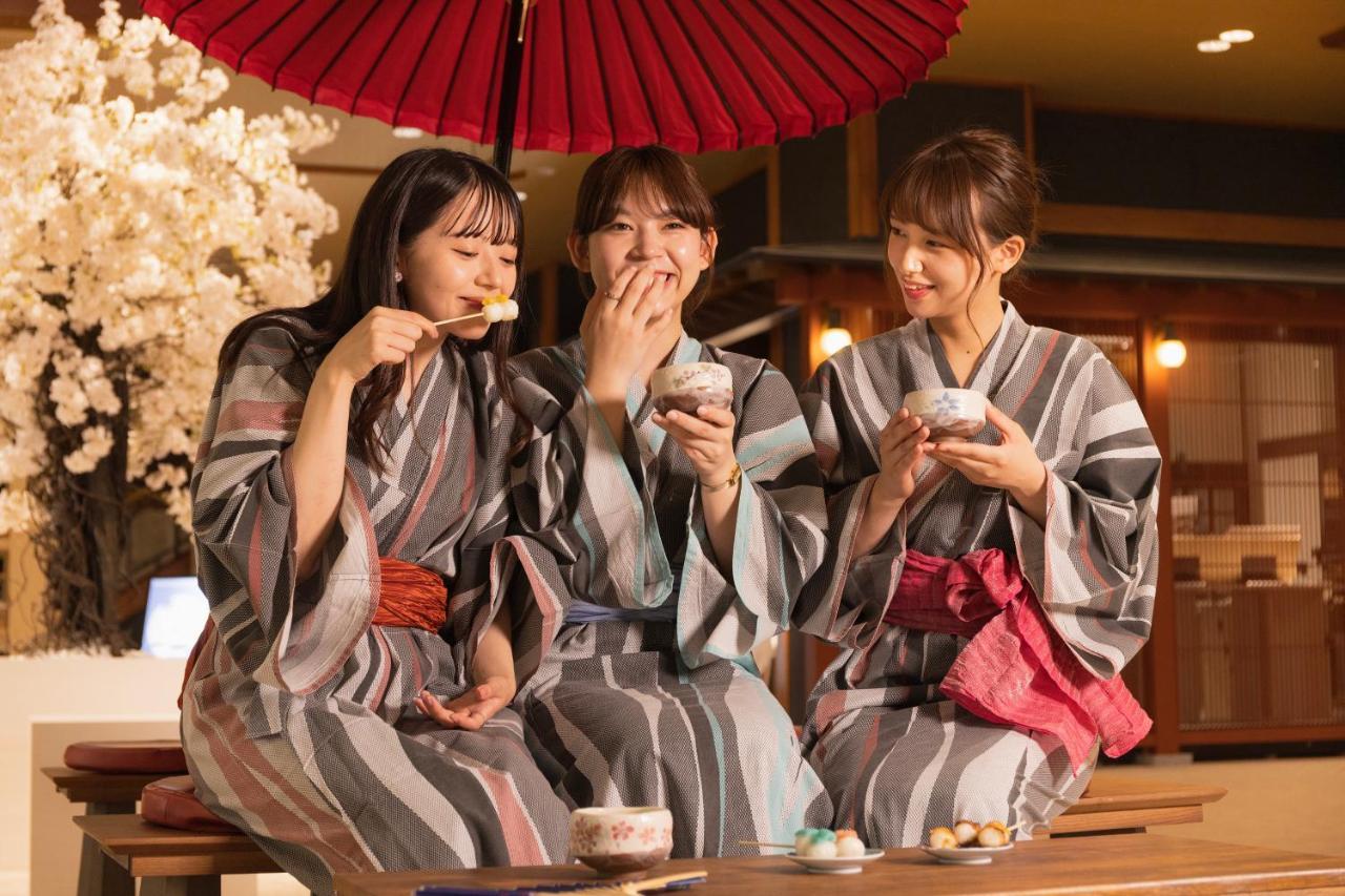קאגה Yamanakaonsen Ohanami Kyubei מראה חיצוני תמונה