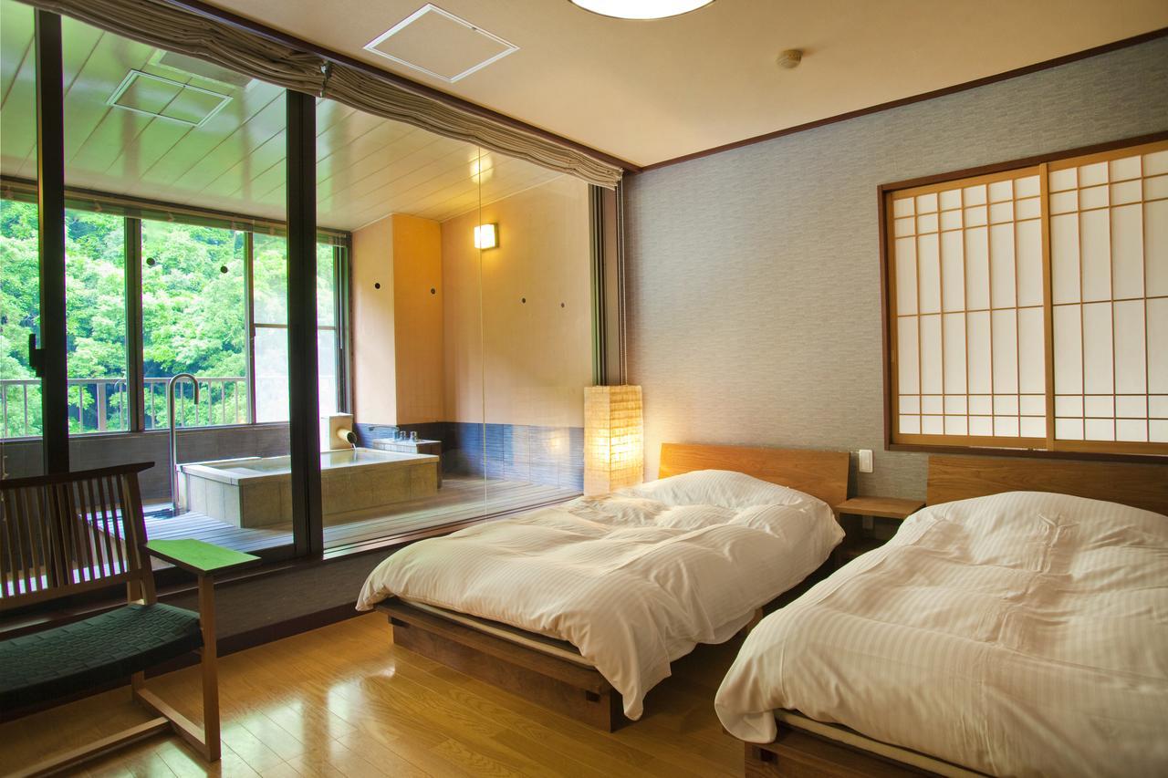קאגה Yamanakaonsen Ohanami Kyubei מראה חיצוני תמונה
